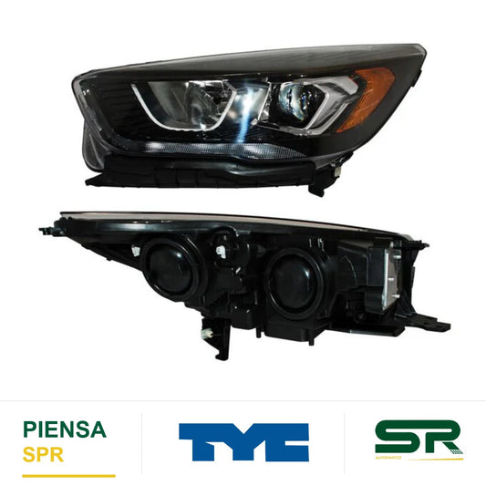 FARO IZQUIERDO CON LUZ DE DÍA FONDO NEGRO FORD ESCAPE 2017-2019 TYC1 CCCC TYC