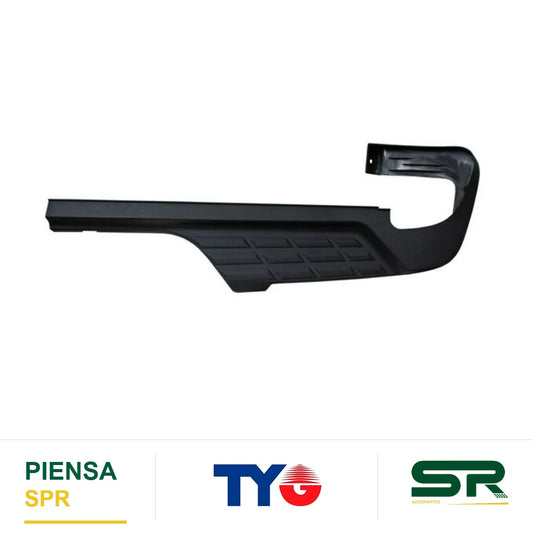 MOLDURA DEFENSA TRASERA DERECHA 2500 3500 CHEVROLET CHEV PU 2007-2013 TYG