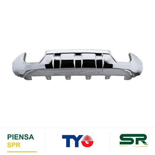 MOLDURA DEFENSA INFERIOR CROMADA 1500 GMC PU 2016-2019 TYG
