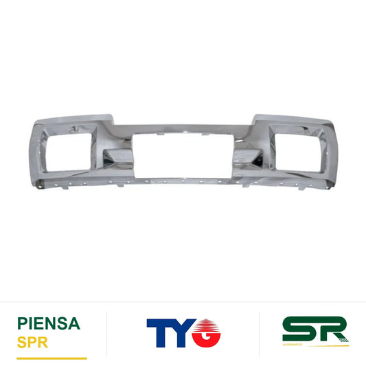 MOLDURA DEFENSA DELANTERA CROMADA 2500 3500 GMC PU 2016-2018 TYG