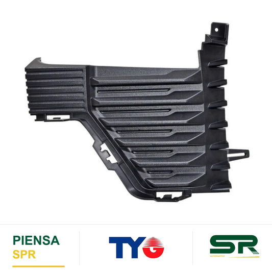 MOLDURA DEFENSA DELANTERA IZQUIERDA CHEVROLET CHEV PU 2023-2025 TYG
