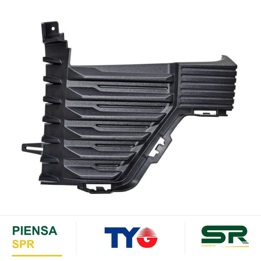 MOLDURA DEFENSA DELANTERA DERECHA CHEVROLET CHEV PU 2023-2025 TYG