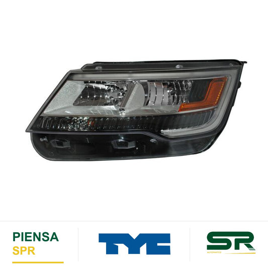 FARO IZQUIERDO FONDO CROMADO LED FORD EXPLORER 2016-2019 S TYC