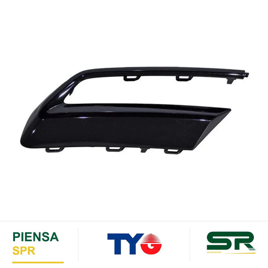 MOLDURA FASCIA TRASERA IZQUIERDA NEGRA AUDI Q5 2021-2025 TYG