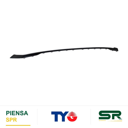 MOLDURA FASCIA TRASERA NEGRA AUDI Q5 2021-2025 TYG