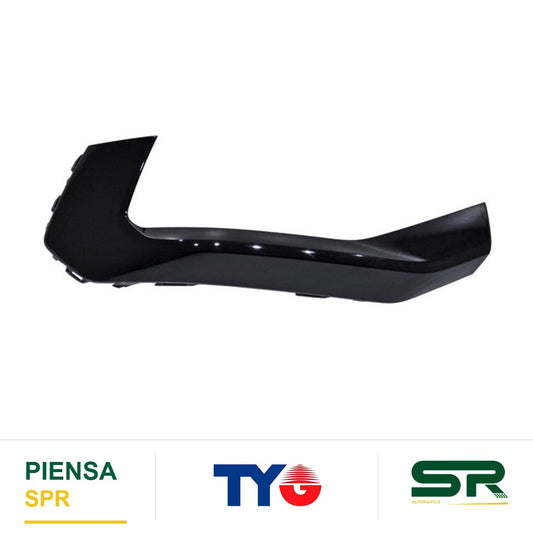 MOLDURA FASCIA TRASERA IZQUIERDA NEGRA AUDI Q5 2021-2025 TYG