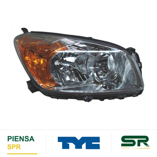 FARO DERECHO FONDO CROMADO TOYOTA RAV4 2009-2012 TYC