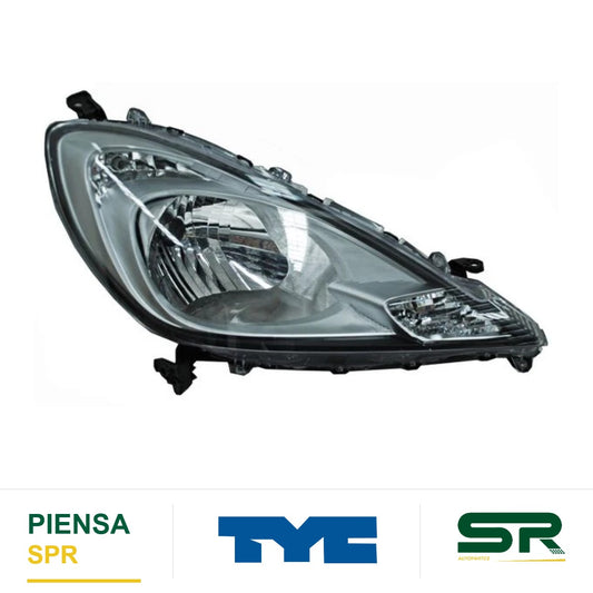 FARO DERECHO FONDO CROMADO HONDA FIT 2013-2014 CCC TYC
