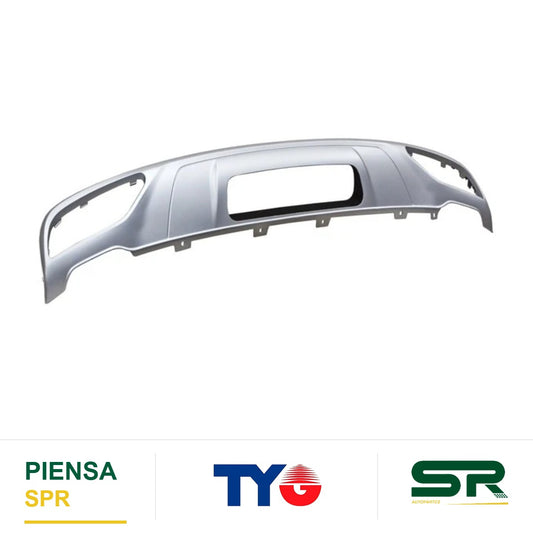 MOLDURA FASCIA TRASERA PLATA AUDI Q5 2018-2020 TYG