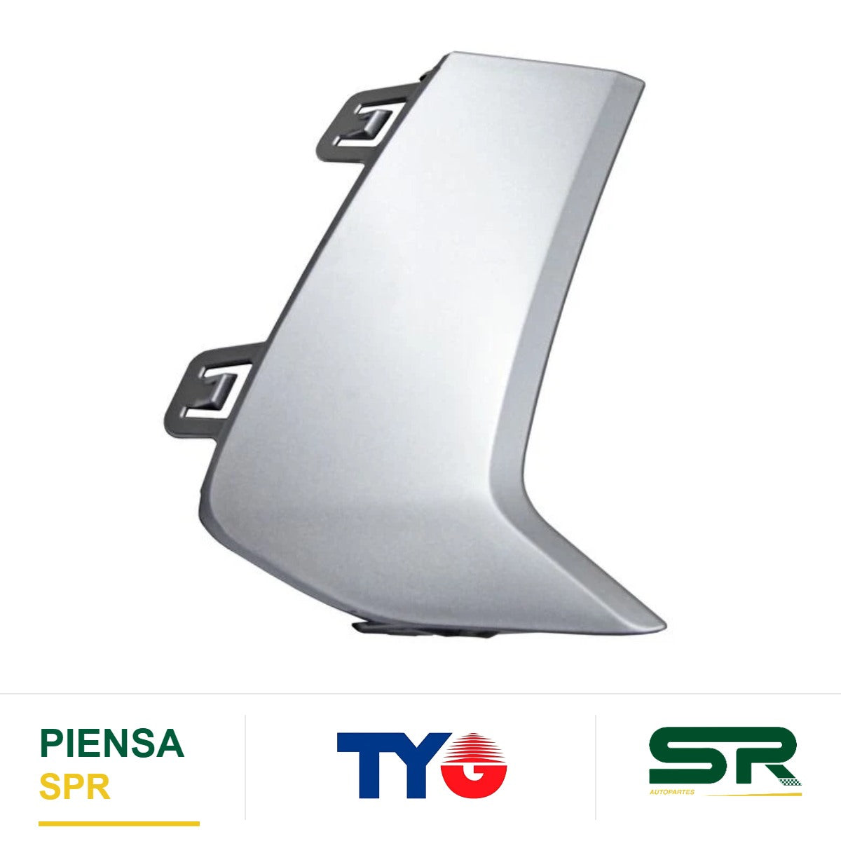 MOLDURA FASCIA TRASERA IZQUIERDA PLATA AUDI A3 2022-2025 TYG