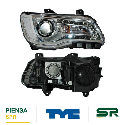 FARO DERECHO FONDO CROMADO CHRYSLER 300 2018-2021 TYC1 TYC
