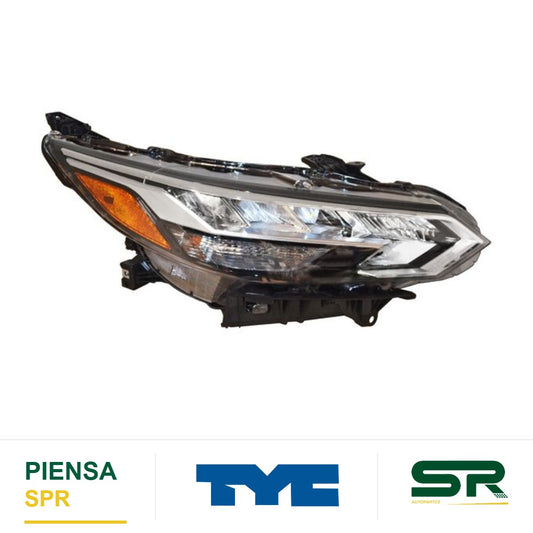 FARO DERECHO LED NISSAN SENTRA 2021-2025 SR S TYC2 NSF TYC
