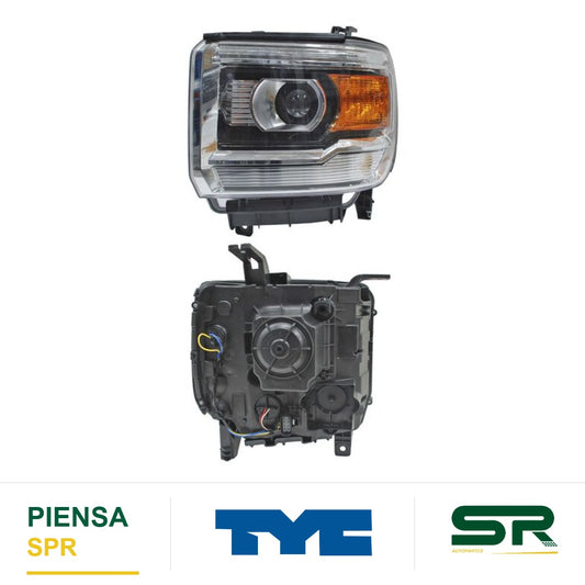 FARO IZQUIERDO GMC SIERRA 2014-2015 S / LUZ DE DIA TYC