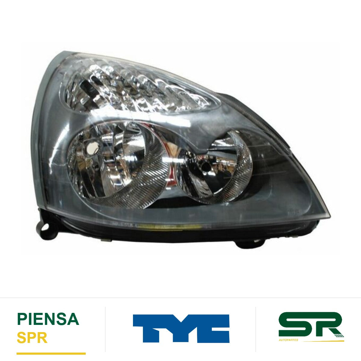 FARO DERECHO FONDO GRIS RENAULT CLIO 2002-2010 TYC