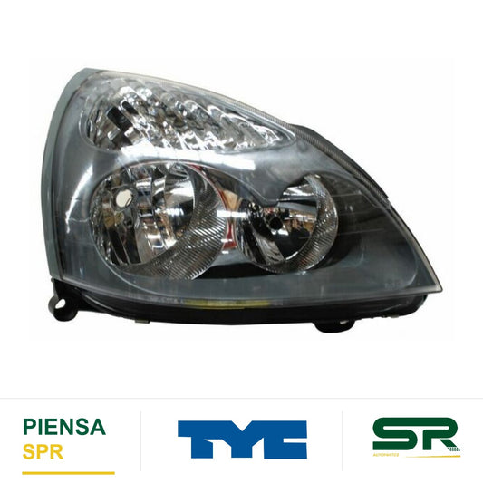 FARO DERECHO RENAULT CLIO 2002-2010 FONDO GRIS TYC