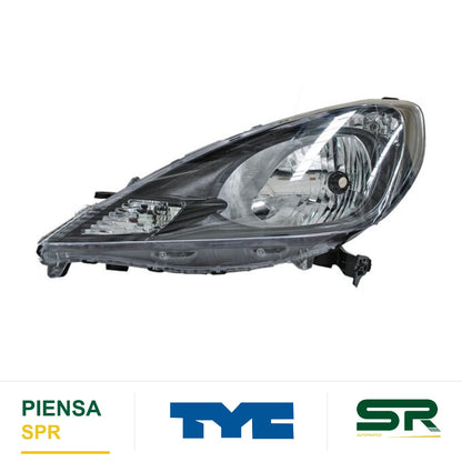 FARO IZQUIERDO FONDO NEGRO HONDA FIT 2013-2014 TYC