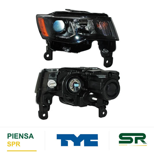 FARO DERECHO NEGRO JEEP GRAND CHEROKEE 2017-2020 FILO TYC