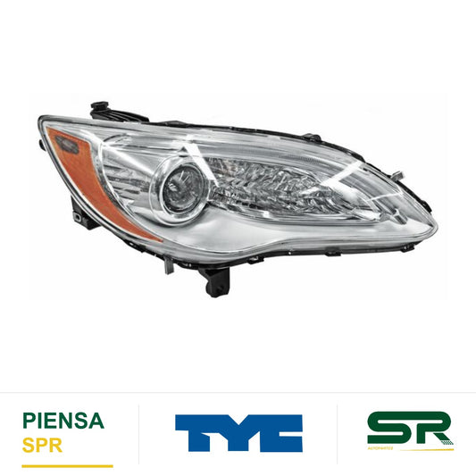 FARO DERECHO FONDO CROMADO CHRYSLER 200 2011-2014 TYC