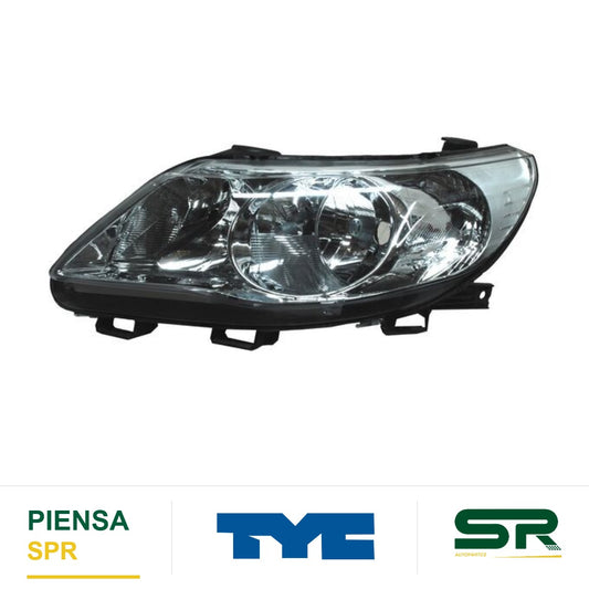FARO IZQUIERDO FONDO CROMADO DOBLE AS GOL 2008-2012 TYC