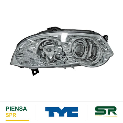FARO DERECHO FONDO CROMADO RAM 700 2015-2020 / FIAT PALIO / STRADA 2008-2014 / ALBEA 2009-2011 TYC