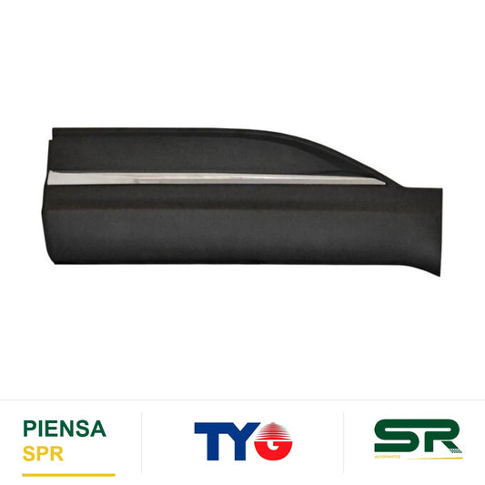 MOLDURA RENAULT PUERTA KOLEOS 2017 2024 INFERIOR TRASERO CON MOLDURA CROM IZQUIERDO TYG 828212938R