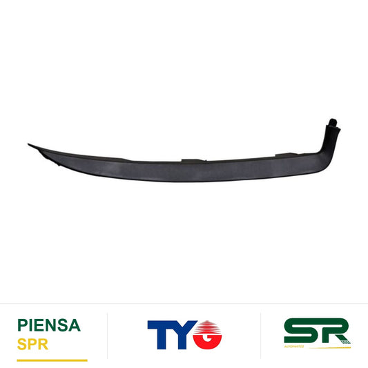 MOLDURA RENAULT FARO STEPWAY 2016 2020 NEGRA DERECHO TYG 260E07324R
