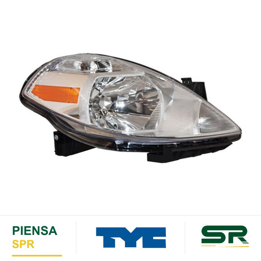 FARO DERECHO NISSAN VERSA / TIIDA 2007-2012 4P USA TYPE CCC.30.12 TYC