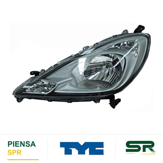 FARO IZQUIERDO FONDO CROMADO HONDA FIT 2013-2014 CCC TYC