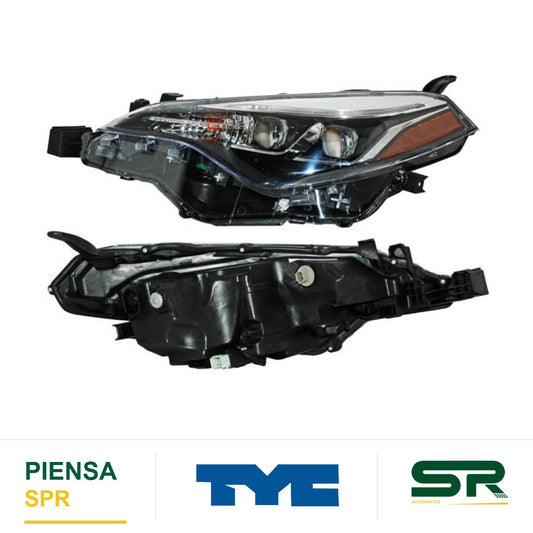 FARO IZQUIERDO LED TOYOTA COROLLA 2017-2019 SE S G15 TYC