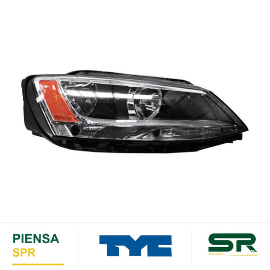 FARO DERECHO VOLKSWAGEN JETTA BICENTENARIO 2010-2018 P / 2 CUARTOS REFLEJANTE TYC