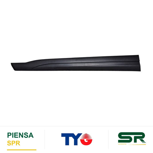 MOLDURA NISSAN PUERTA KICKS 2017 2024 CORRUGADA CON MOLDURA NEGRA DELANTERO IZQUIERDO TYG 808715RB0B