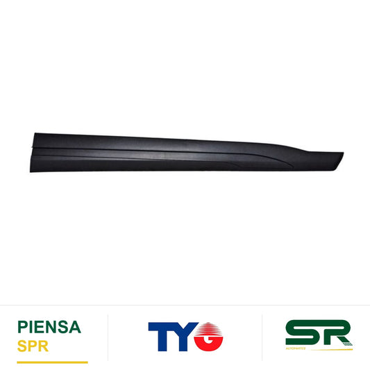 MOLDURA NISSAN PUERTA KICKS 2017 2024 CORRUGADA CON MOLDURA NEGRA DELANTERO DERECHO TYG 808705RB0B