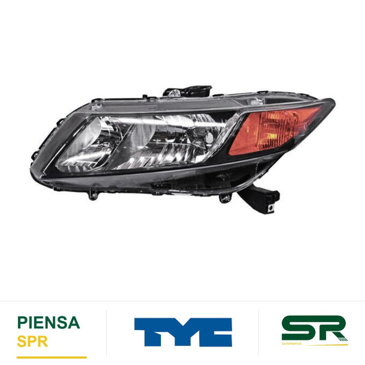 FARO IZQUIERDO HONDA CIVIC 12 4P / 2P TYC