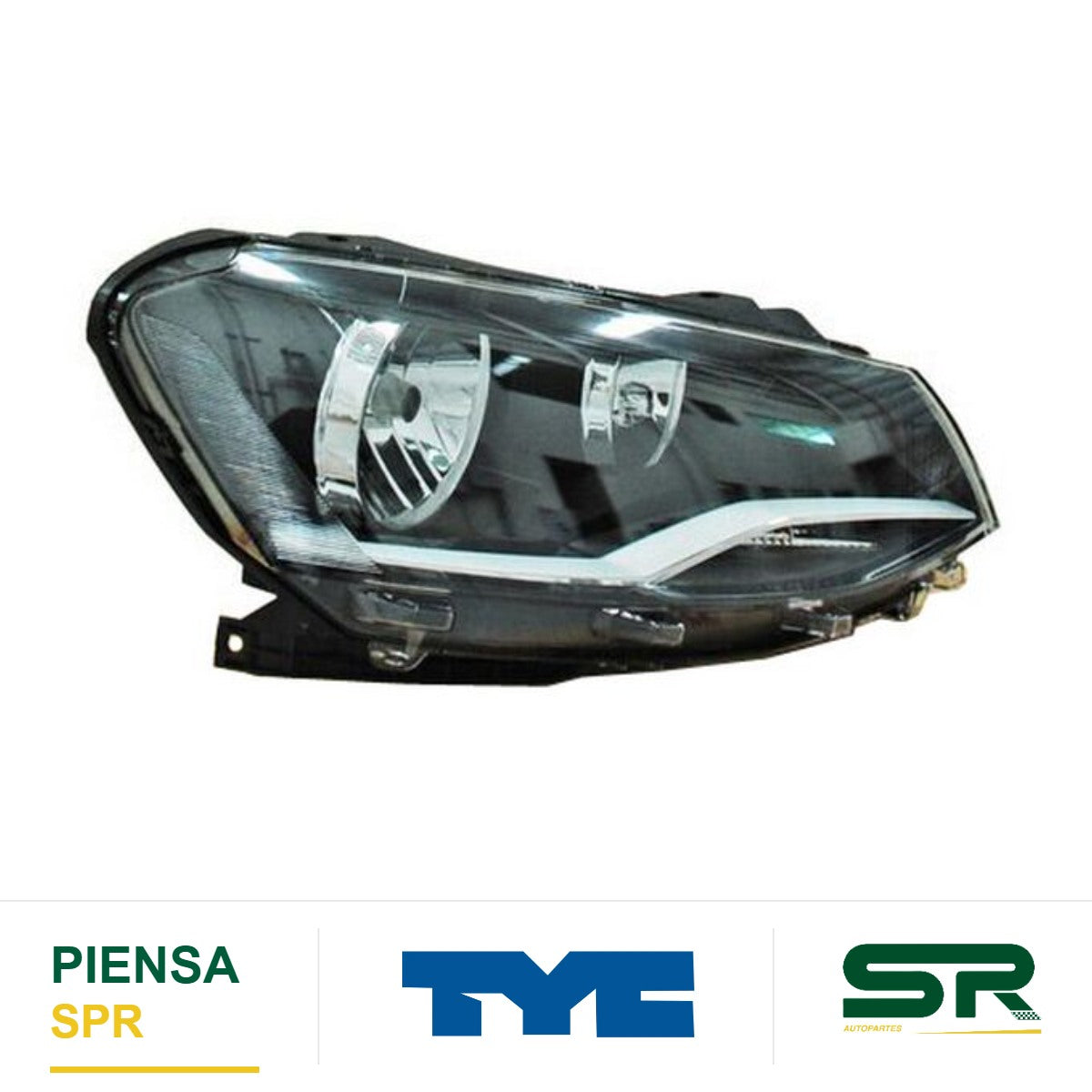 FARO DERECHO DOBLE VOLKSWAGEN GOL 2013-2016 / SAVEIRO 2013-2016 TYC