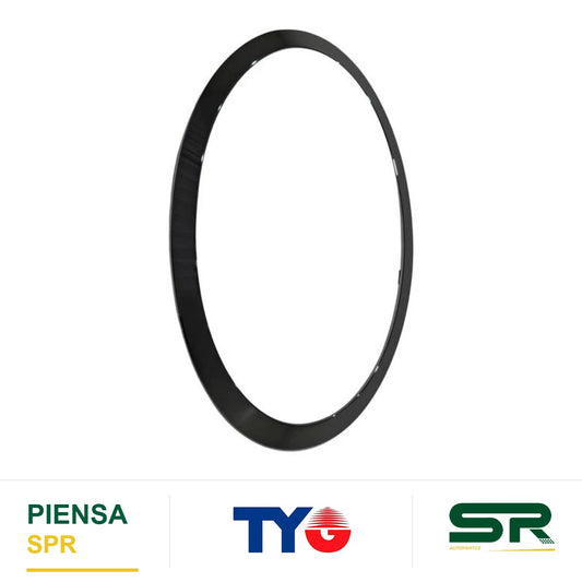 MOLDURA FARO IZQUIERDA NEGRA MINI COOPER 2014-2021 TYG