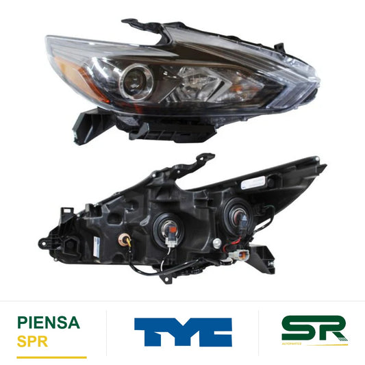 FARO DERECHO FONDO NEGRO NISSAN ALTIMA 2017-2018 TYC