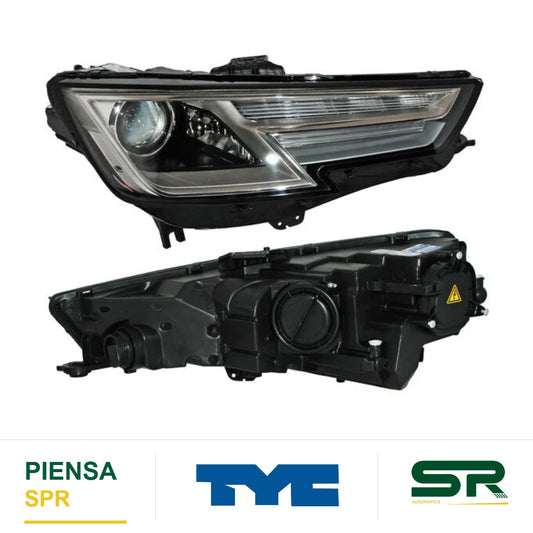 FARO DERECHO 9 PINES AUDI A4 2017-2019 P / XENON C / LUZ DE DIA TYC1 TYC