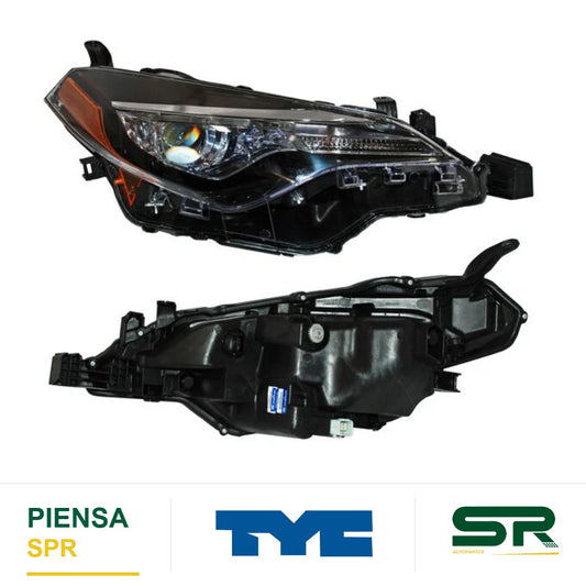 FARO DERECHO LED AS TOYOTA COROLLA 2017-2019 B E / LE S TYC