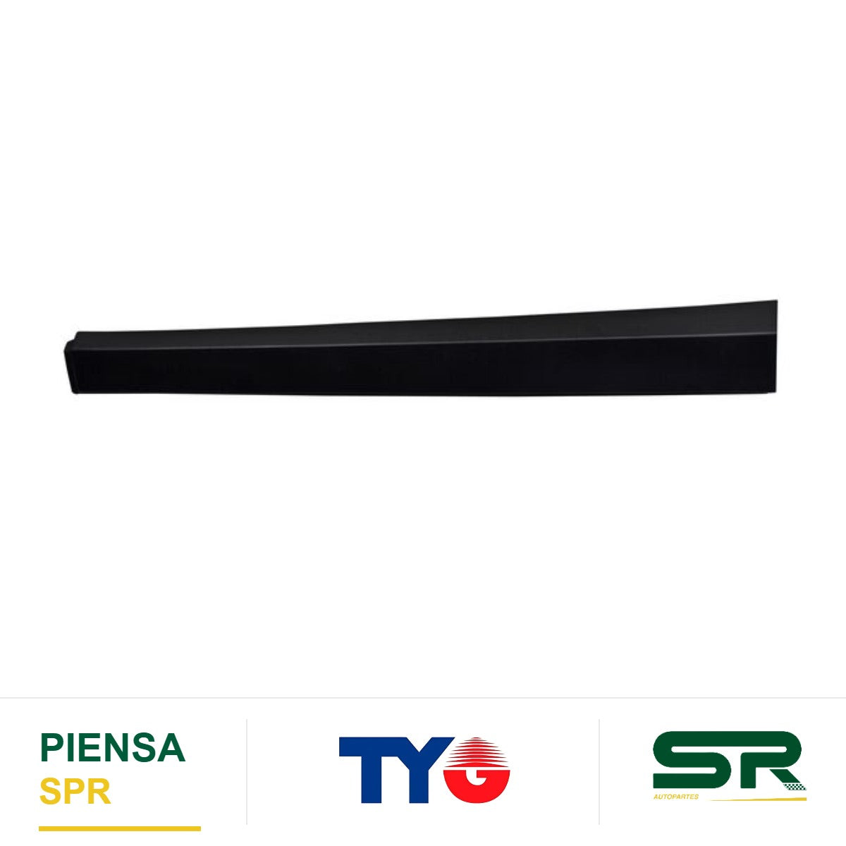 MOLDURA PUERTA DELANTERA IZQUIERDA NEGRA MAZDA CX3 2016-2025 TYG