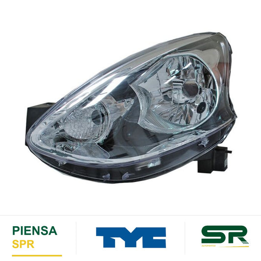 FARO IZQUIERDO FONDO CROMADO NISSAN MARCH 2014-2020 TYC2 TYC