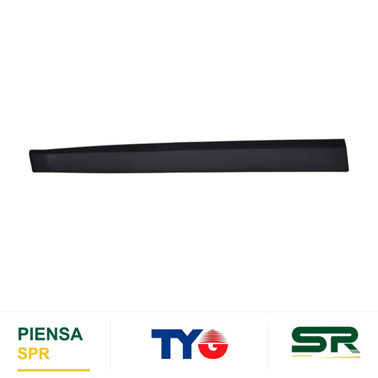 MOLDURA JEEP PUERTA COMPASS 2018 2021 CORRUGADA DELANTERO IZQUIERDO TYG 5UP25RXFAB