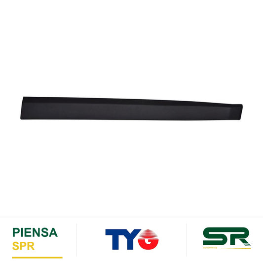 MOLDURA JEEP PUERTA COMPASS 2018 2021 CORRUGADA DELANTERO DERECHO TYG 5UP24RXFAB