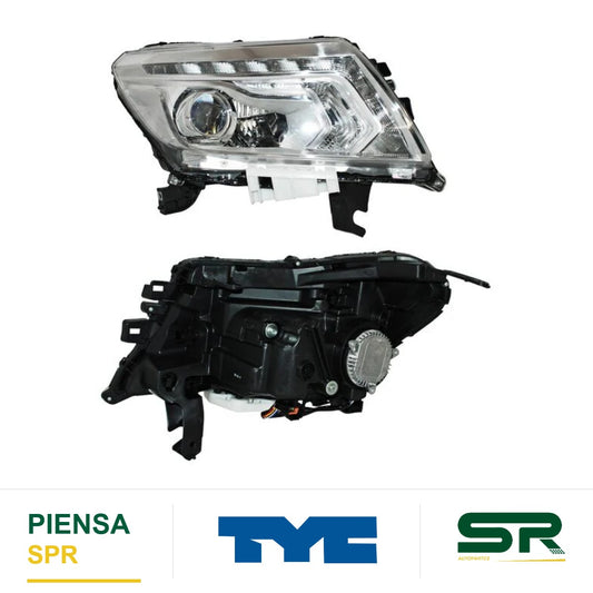 FARO DERECHO FONDO CROMADO LED NISSAN PICKUP NP300 / FRONTIER 2016-2020 S TYC1 MCH TYC