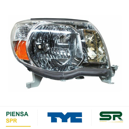 FARO DERECHO FONDO CROMADO TOYOTA TACOMA 2005-2008 TYC