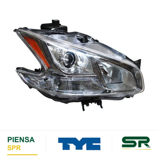 FARO DERECHO FONDO CROMADO NISSAN MAXIMA 2009-2015 TYC