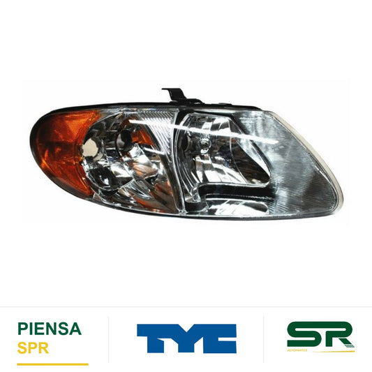 FARO DERECHO DODGE VOYAGER / CARAVAN 2001-2008 TYC