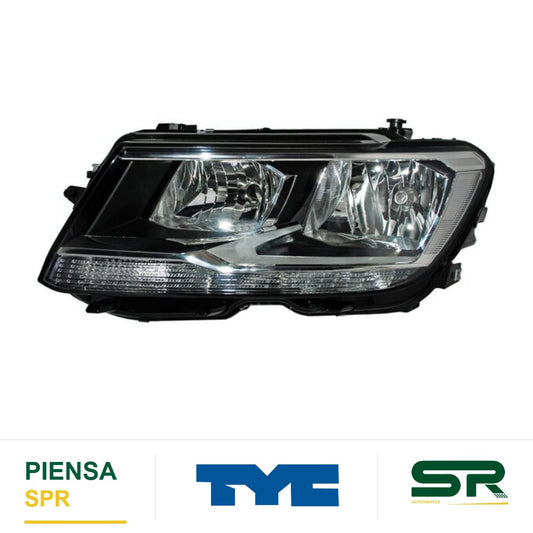 FARO IZQUIERDO 8 PINES CON MOTOR VOLKSWAGEN TIGUAN 2018-2021 TYC