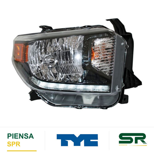 FARO DERECHO CON LUZ DE DÍA CON MOTOR TOYOTA TUNDRA 2018-2020 TYC