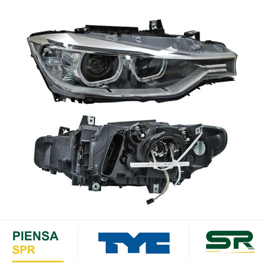 FARO DERECHO CON MOTOR BMW SERIE 3 2013-2015 P / XENON CCC3 TYC