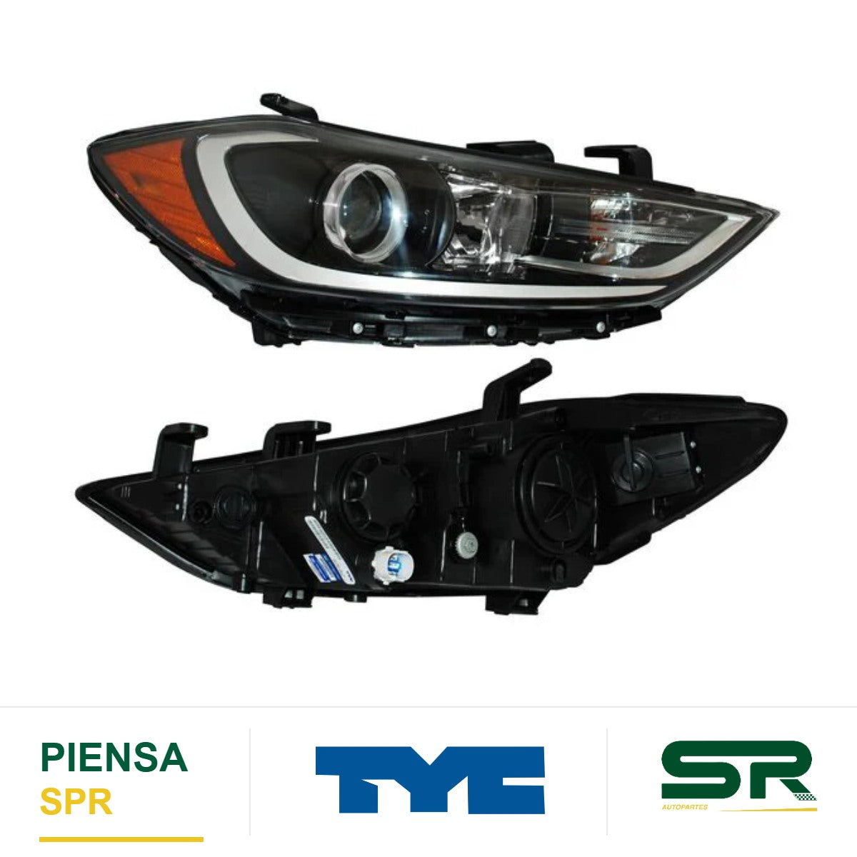 FARO DERECHO HYUNDAI ELANTRA 2017-2018 TYC